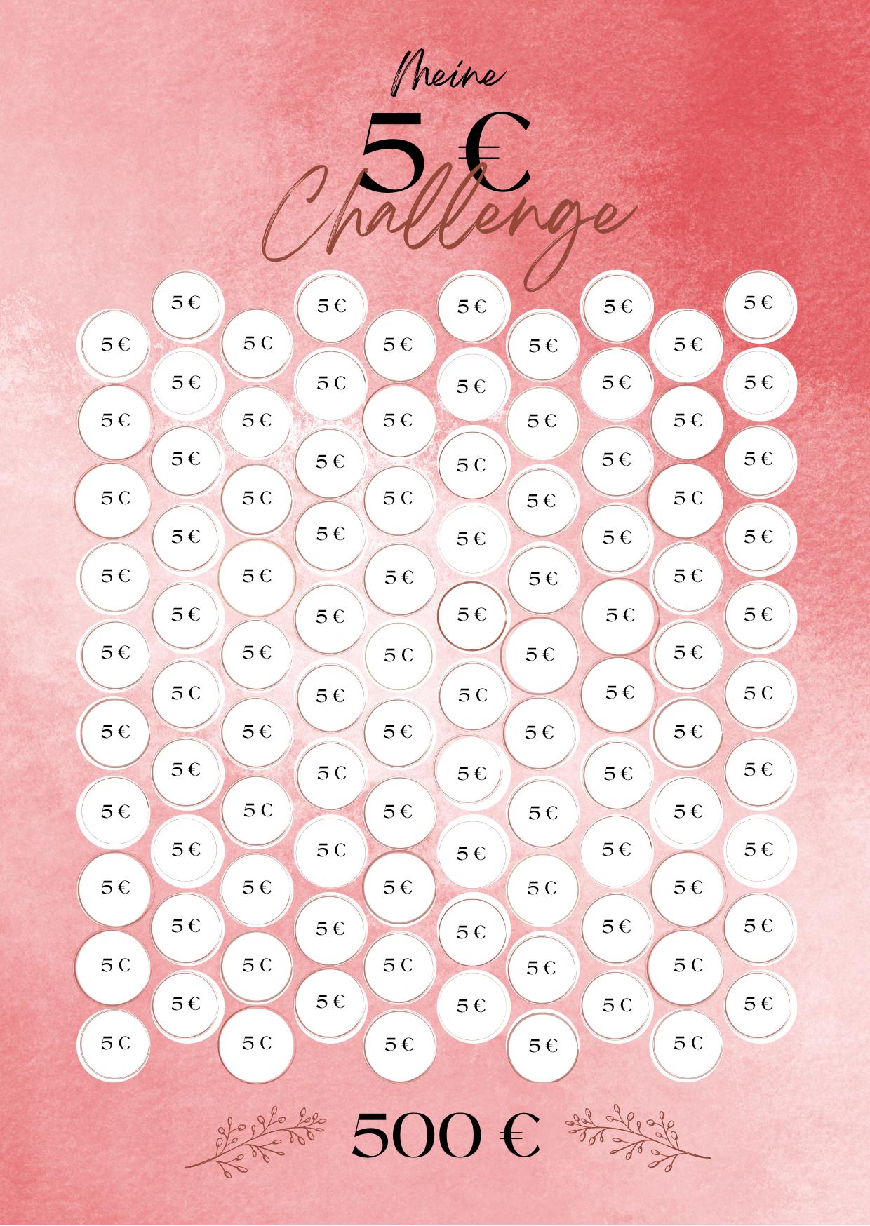 5 Euro Sparchallenge