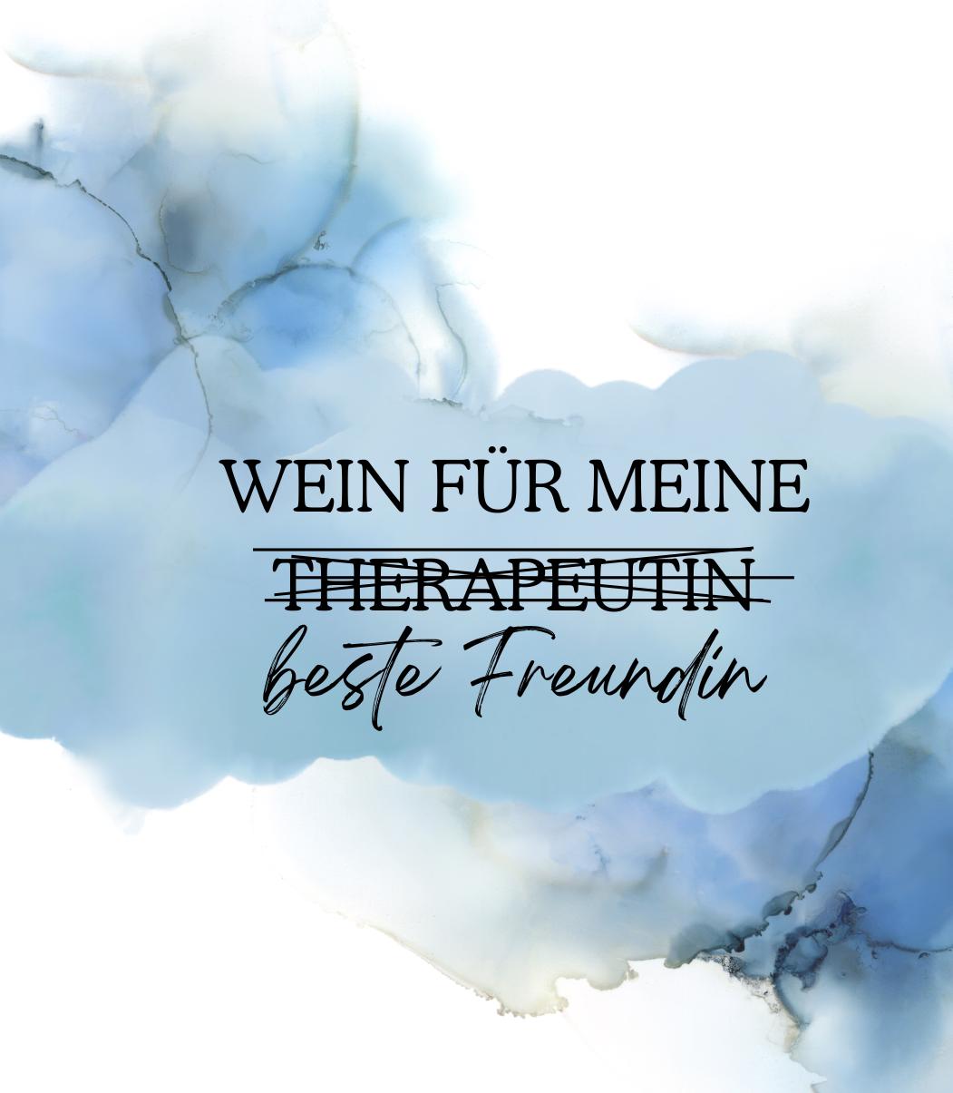 Weinetikett – „Für meine beste Freundin“