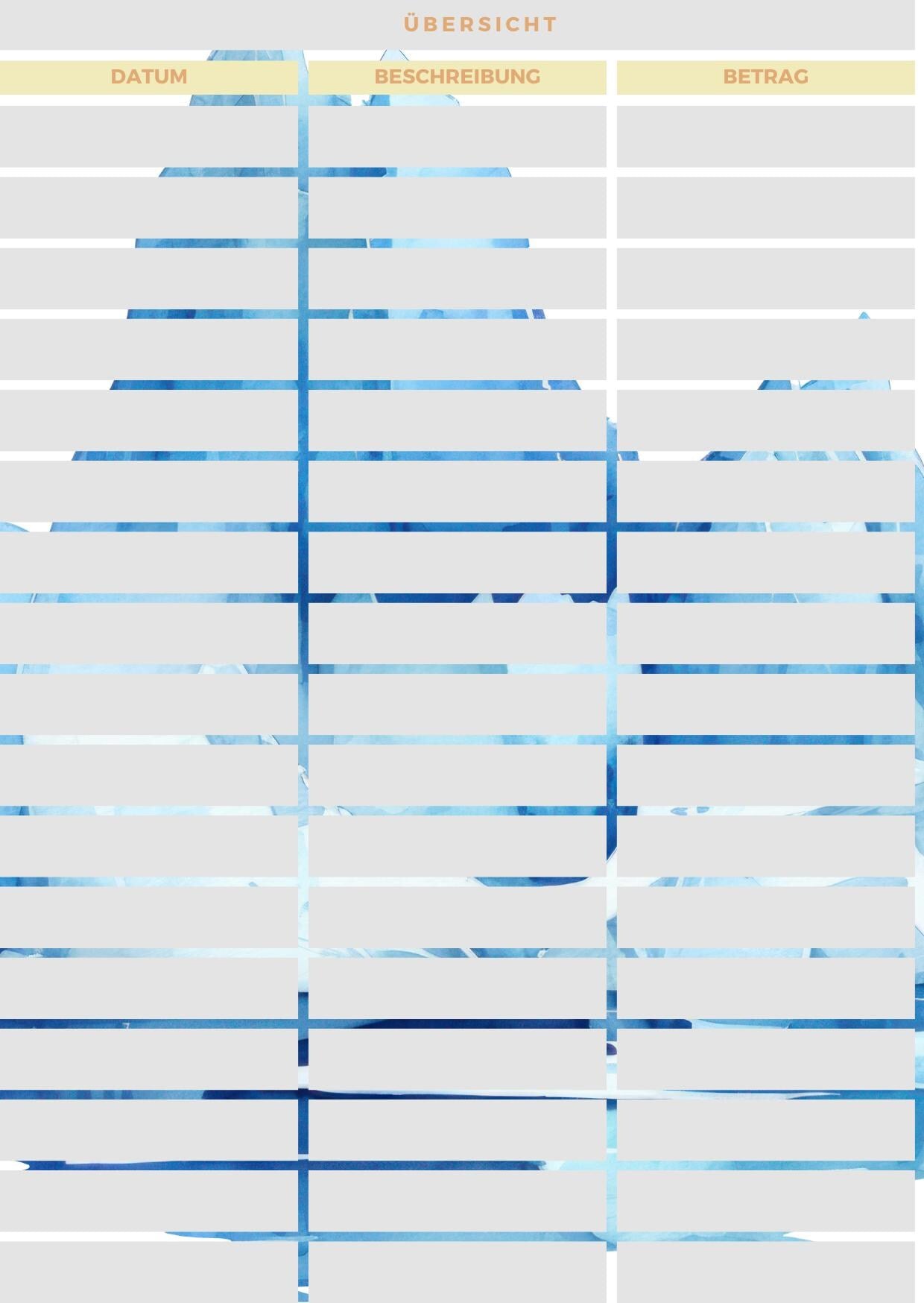 Malen nach Zahlen Pinguin Sparchallenge