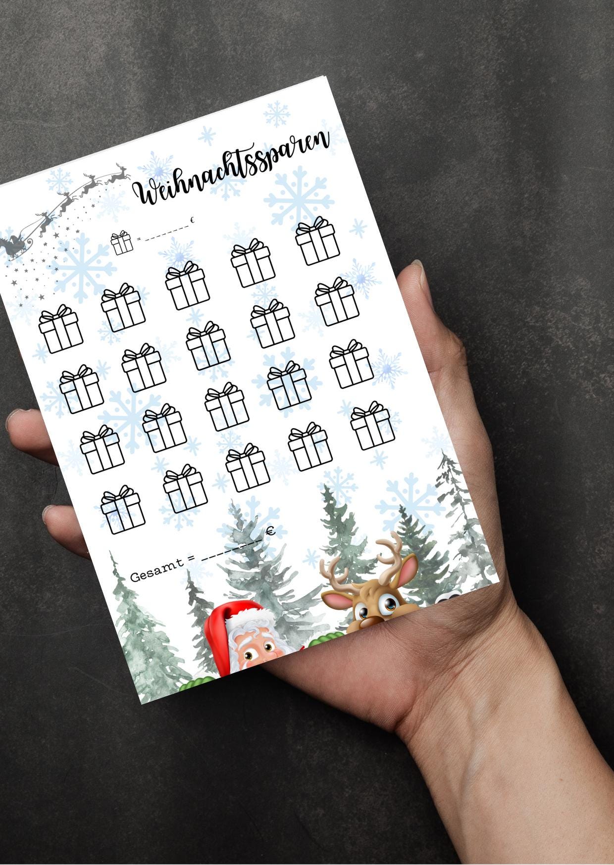 Weihnachts Spar-Challenge