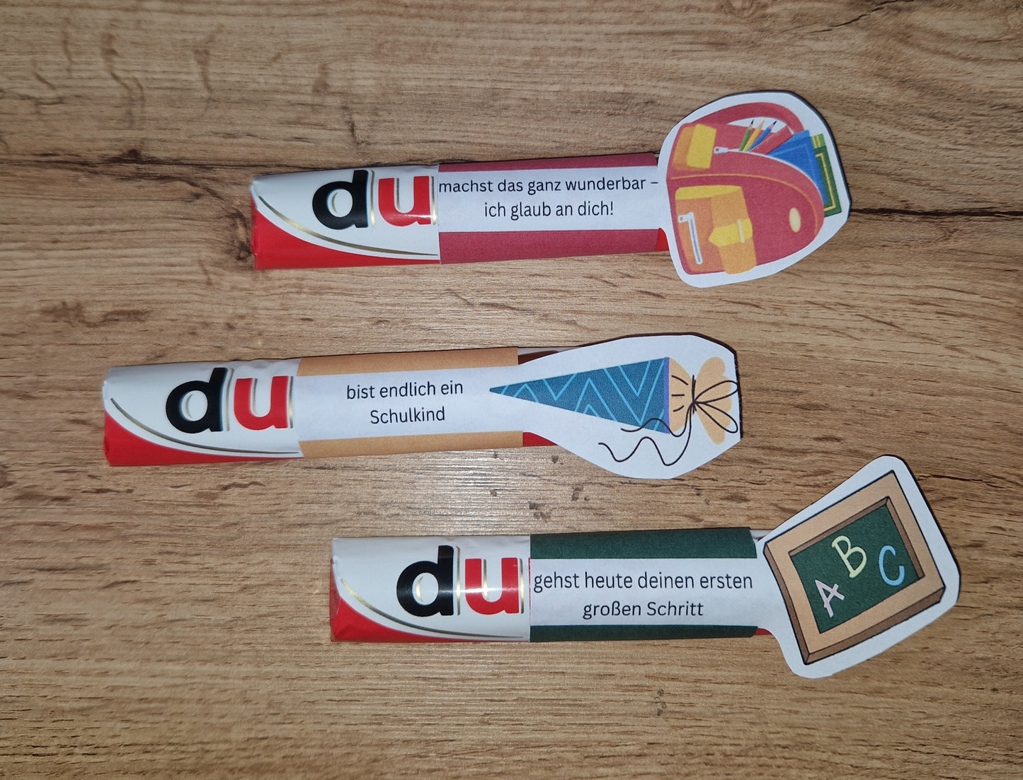 Einschulung Duplo mit Banderole – wahlweise 10 oder 18 Stück