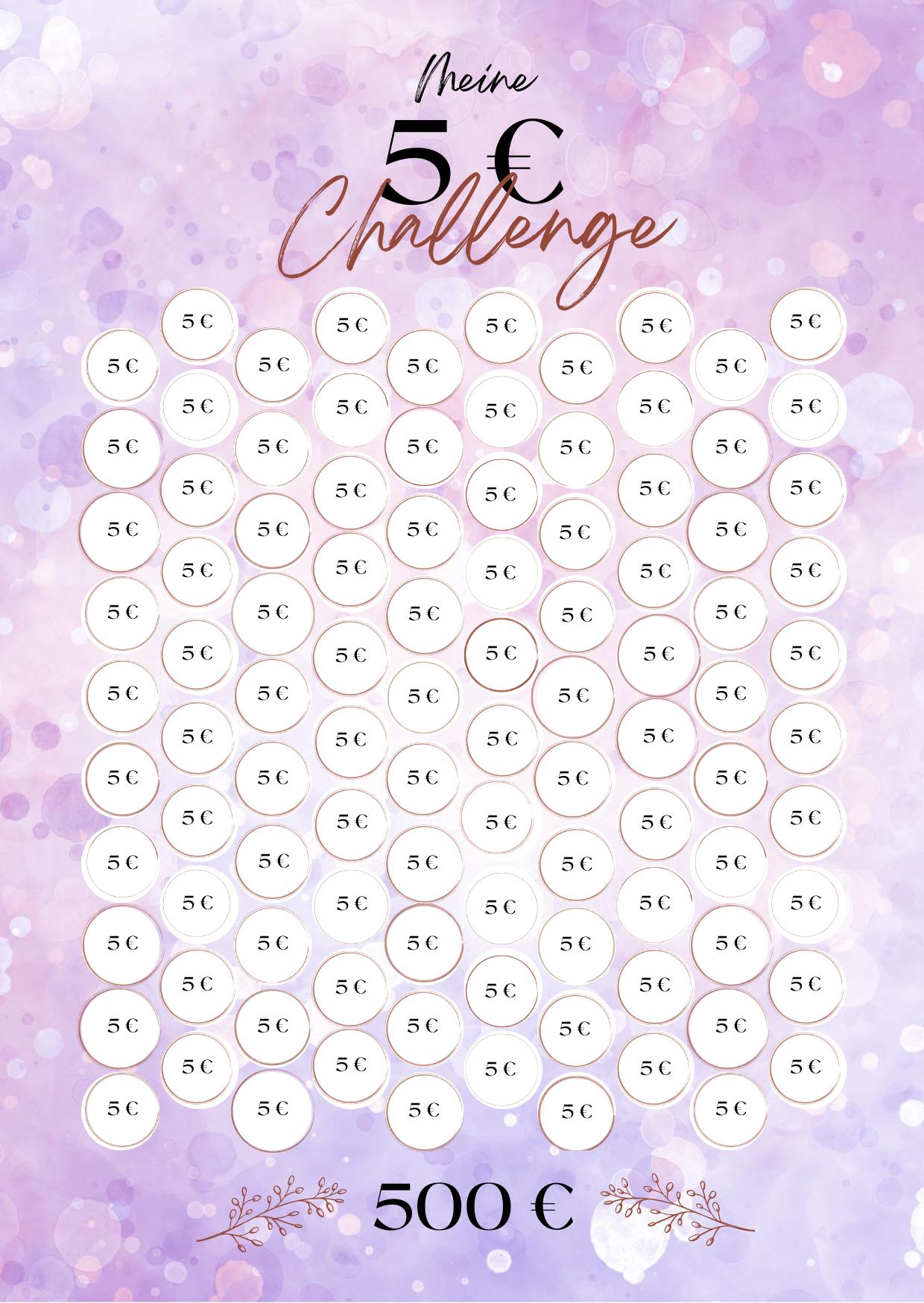 5 Euro Sparchallenge