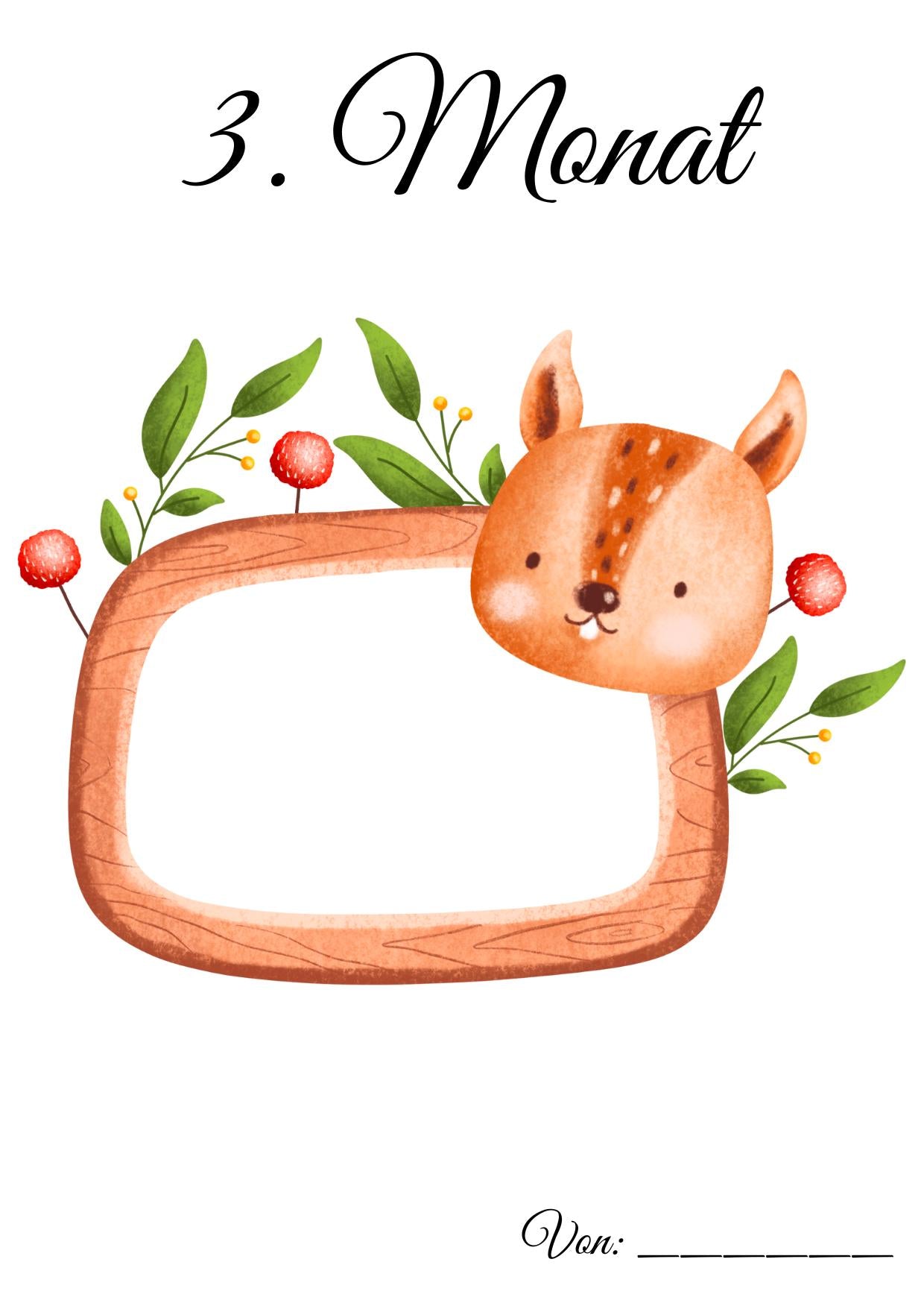 Mit uns durchs erste Babyjahr Waldtieredition