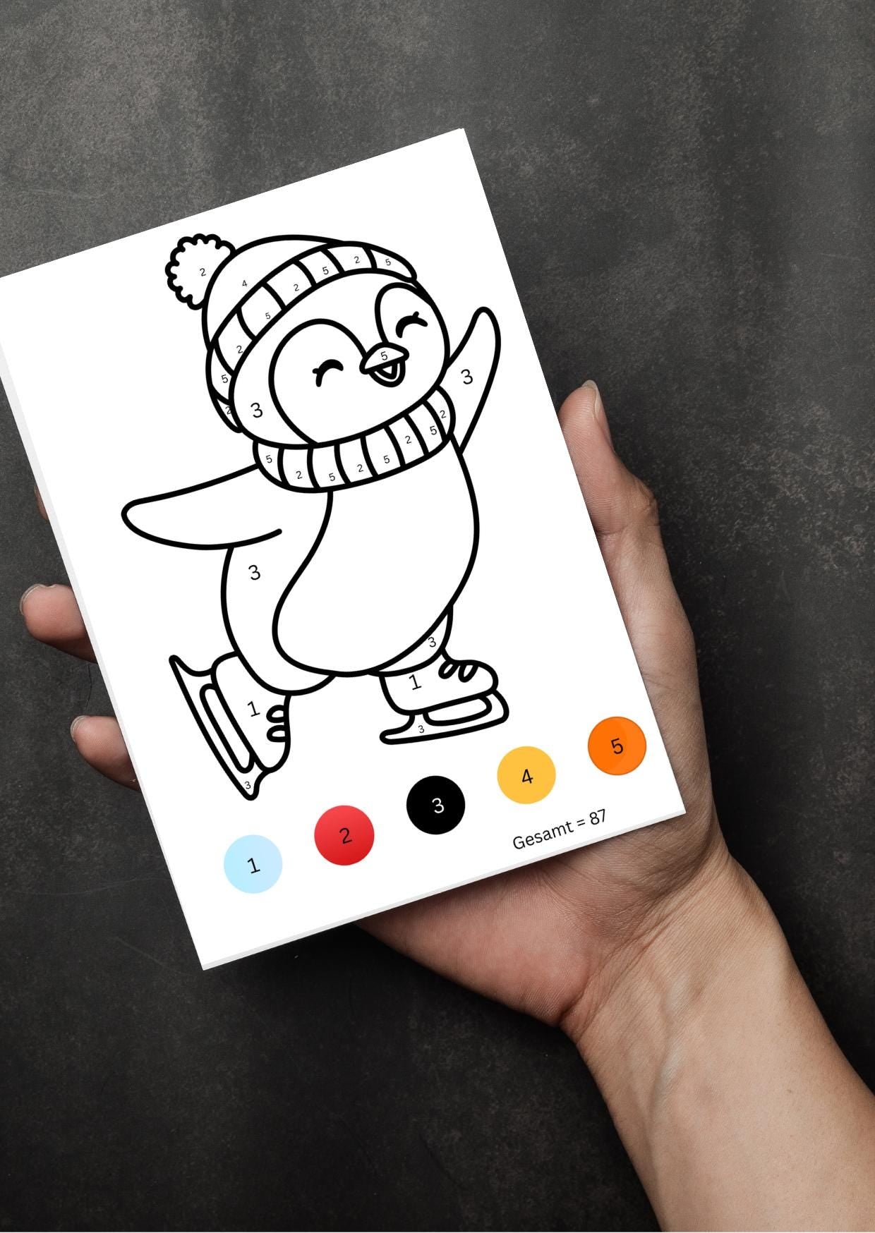 Malen nach Zahlen Sparchallenge – 10 Challenges