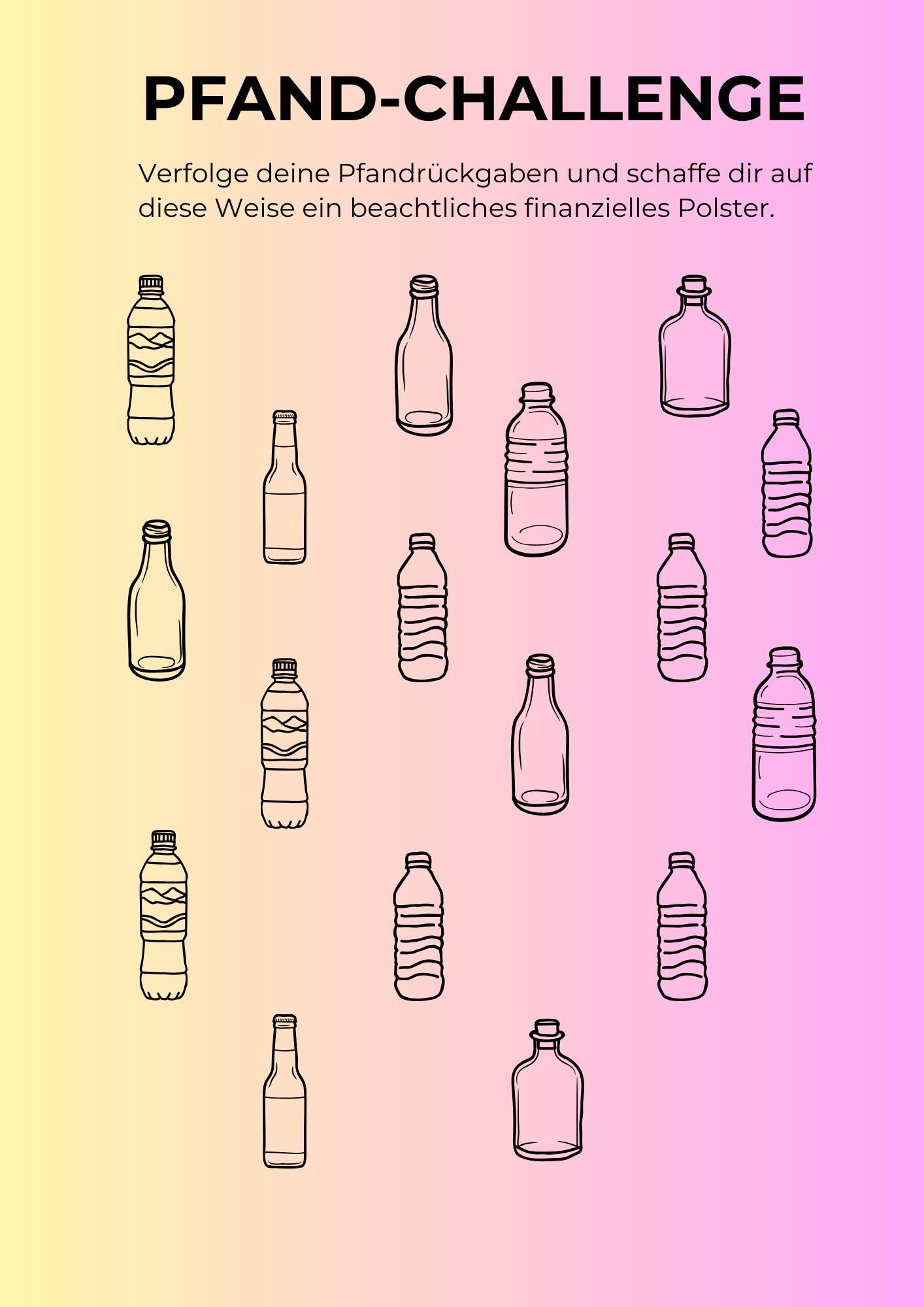 Pfand-Spar-Challenge