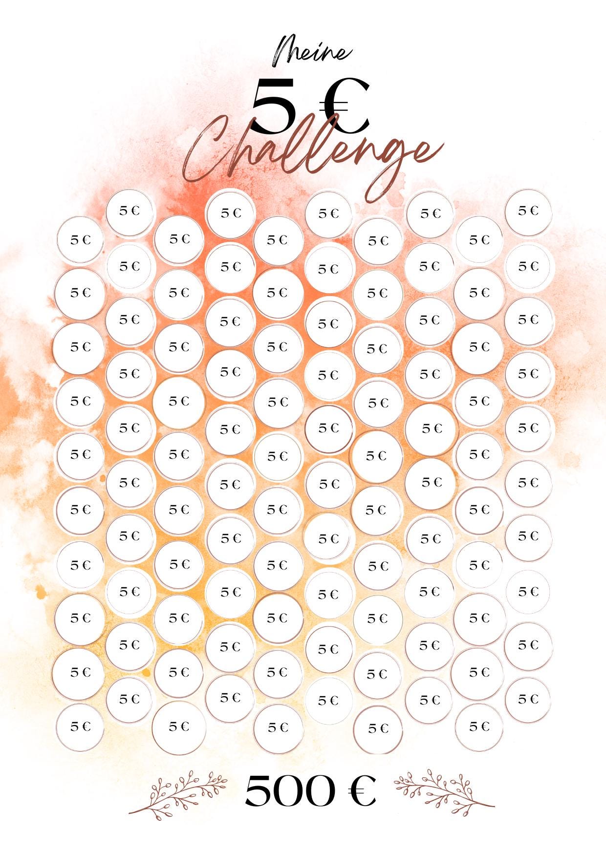 5 Euro Sparchallenge