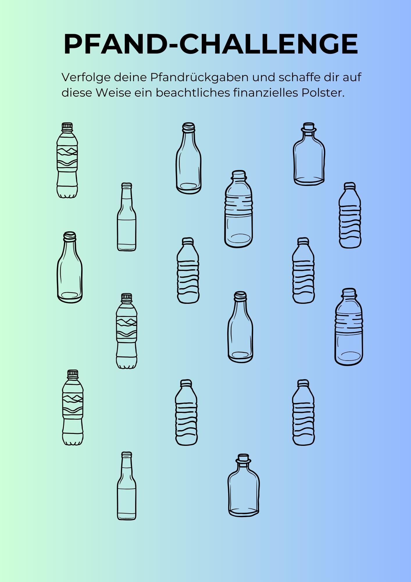 Pfand-Spar-Challenge