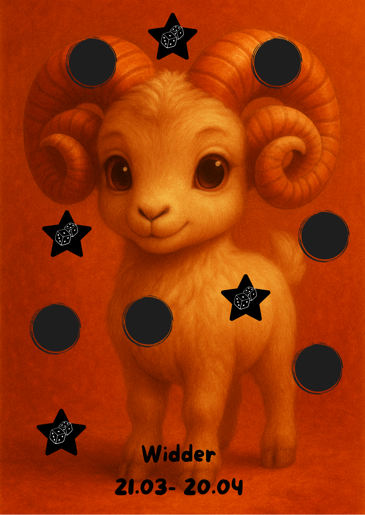 Sternzeichen Sparchallenge A6