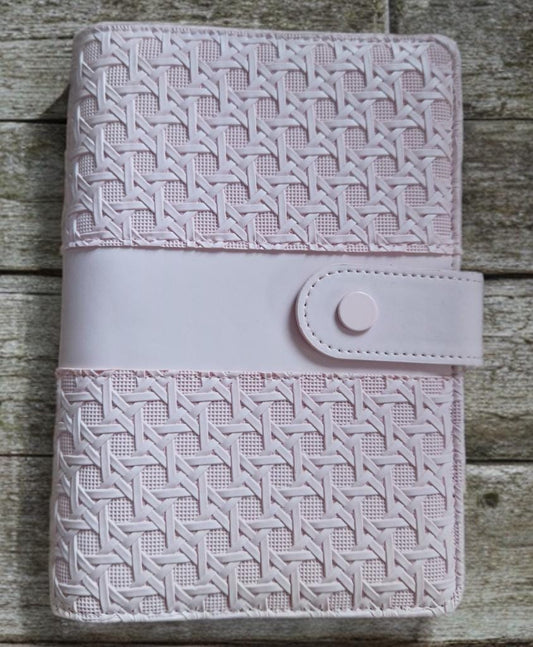 Budgetplaner / Binder A6 Wabenmuster (geflochten)