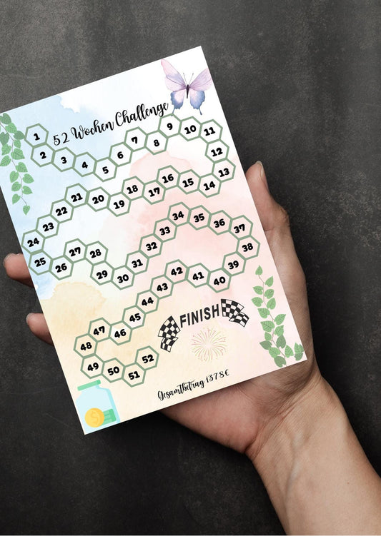 52 Wochen Spar-Challenge