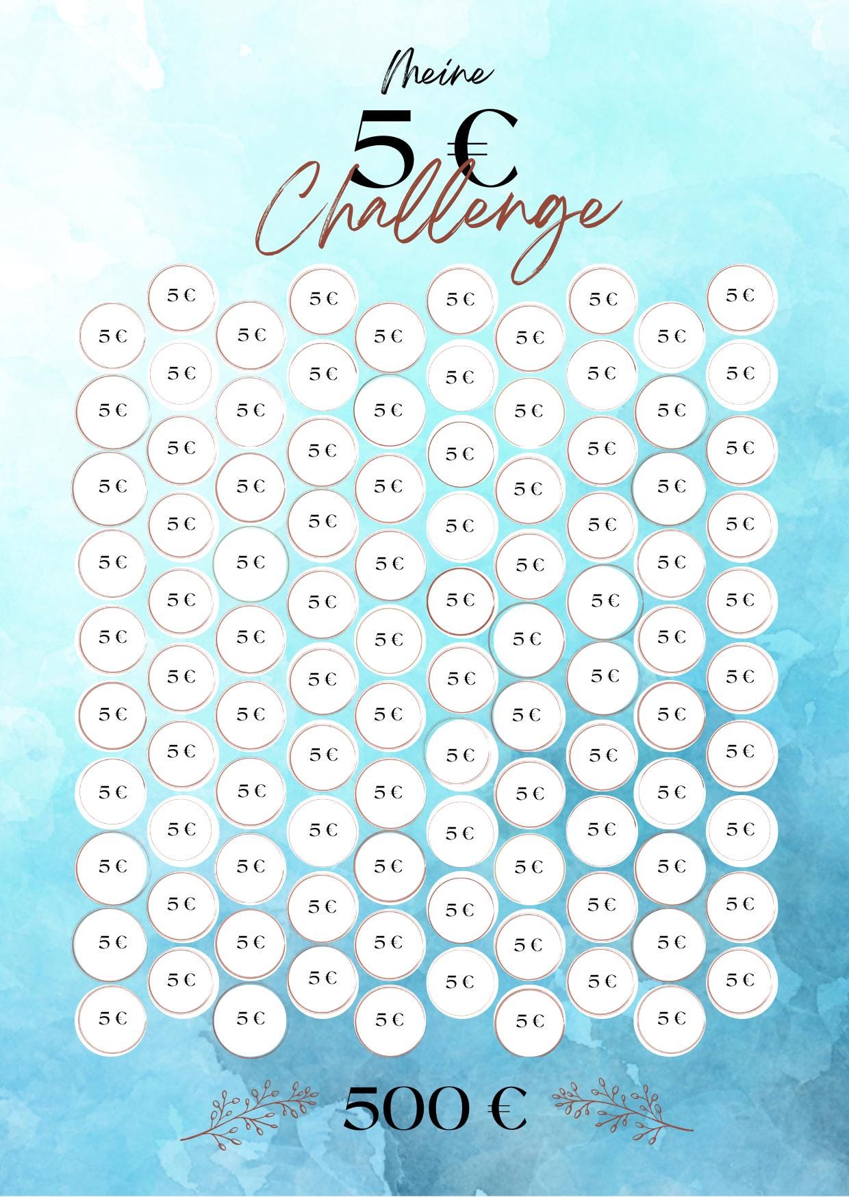 5 Euro Sparchallenge