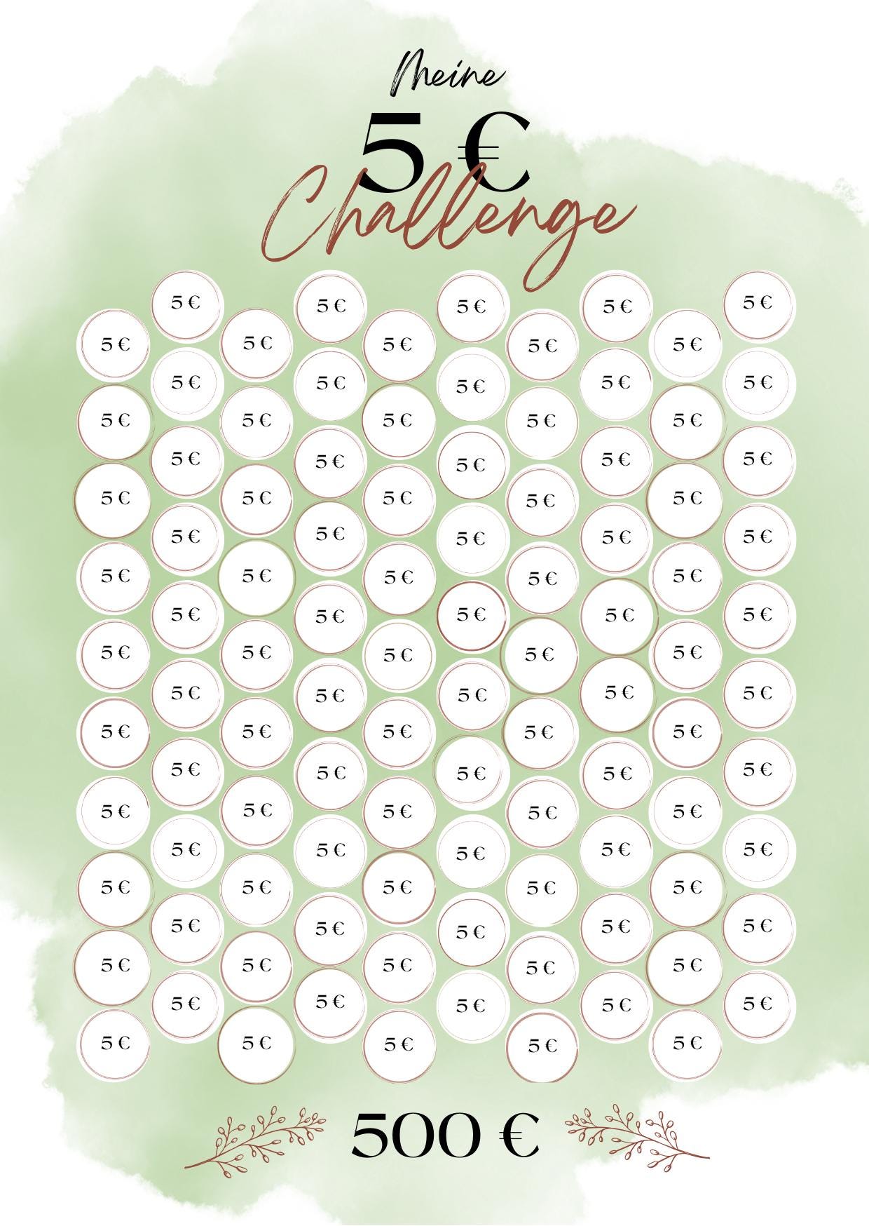 5 Euro Sparchallenge