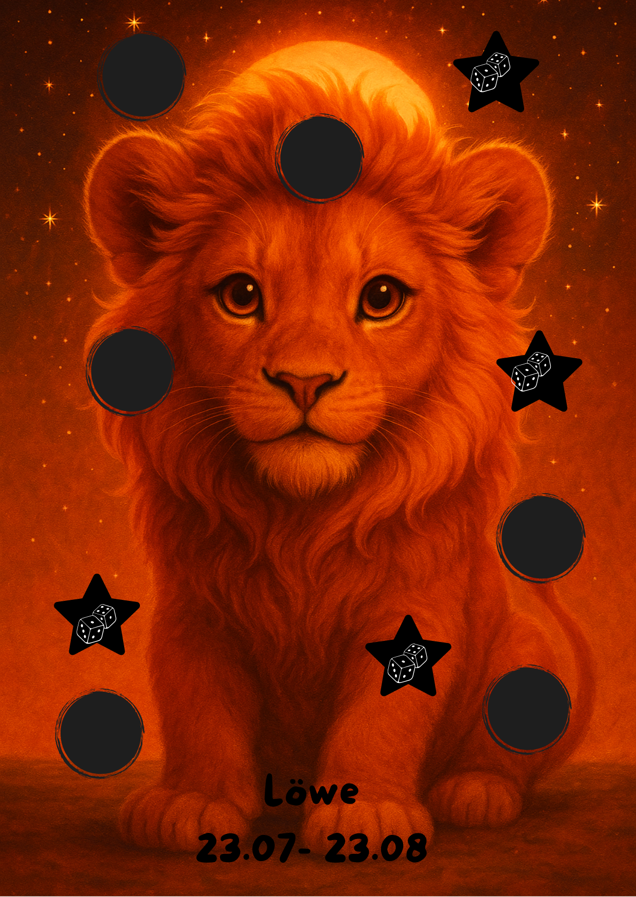 Sternzeichen Sparchallenge A6