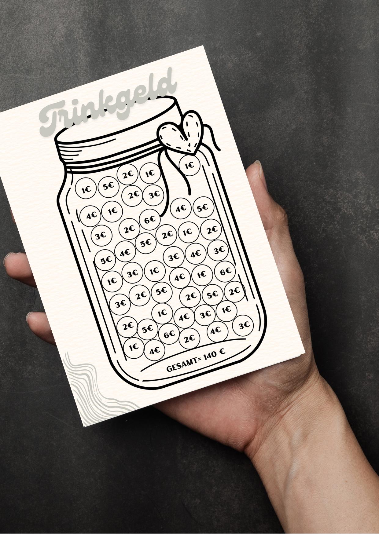 Trinkgeld Spar-Challenge