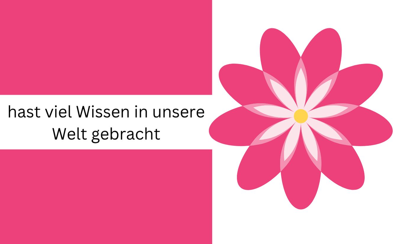 Dankeschön-Duplo für Erzieher:innen – mit Sprüchen & Blumendesign – Abschiedsgeschenk Kita – 10 oder 18 Stück