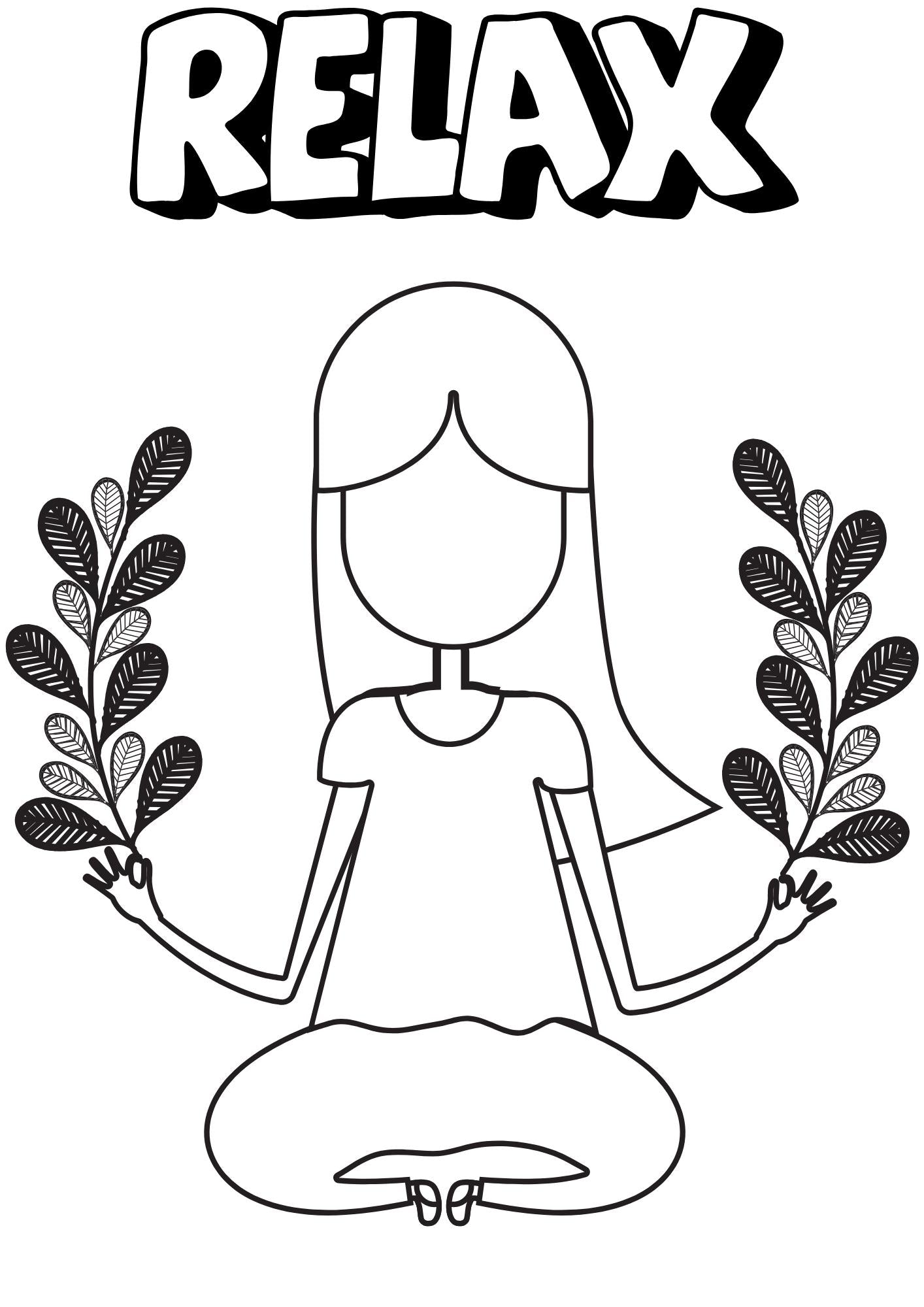 Malbuch "Farben sind für alle da" Selfcare Edition