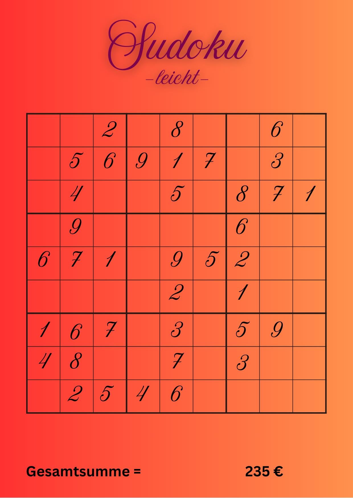 Sudoku Sparchallenge