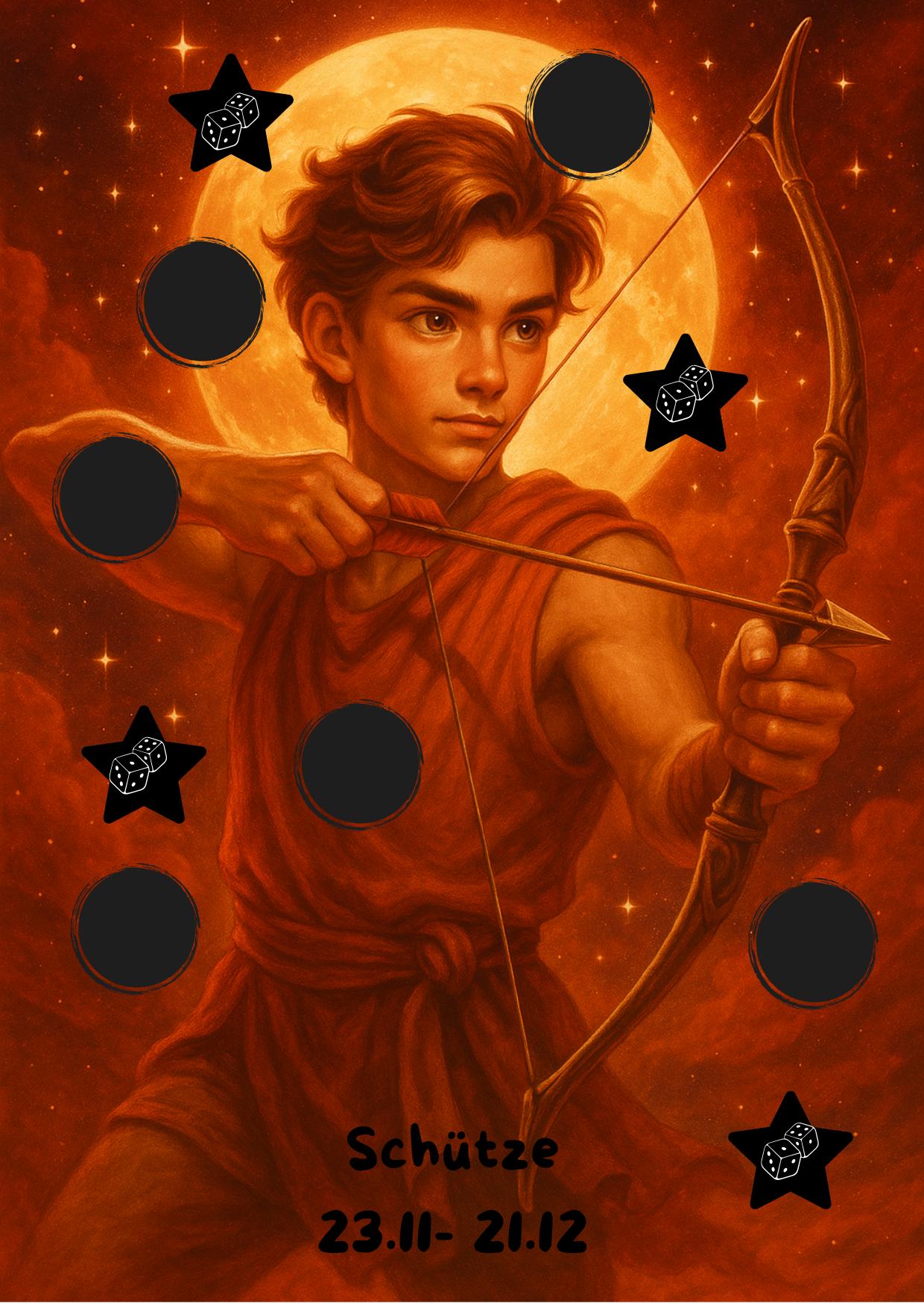 Sternzeichen Sparchallenge A6