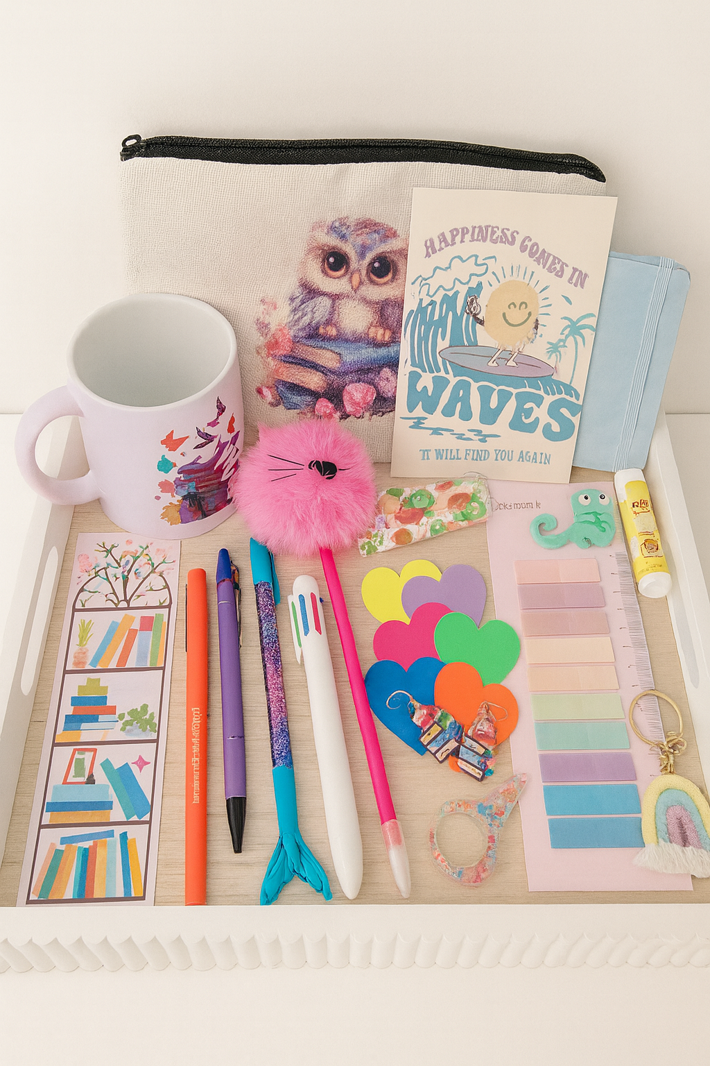 Mystery-Box – Lese-Essentials & Überraschungs-Zubehör (Bücherwurm)