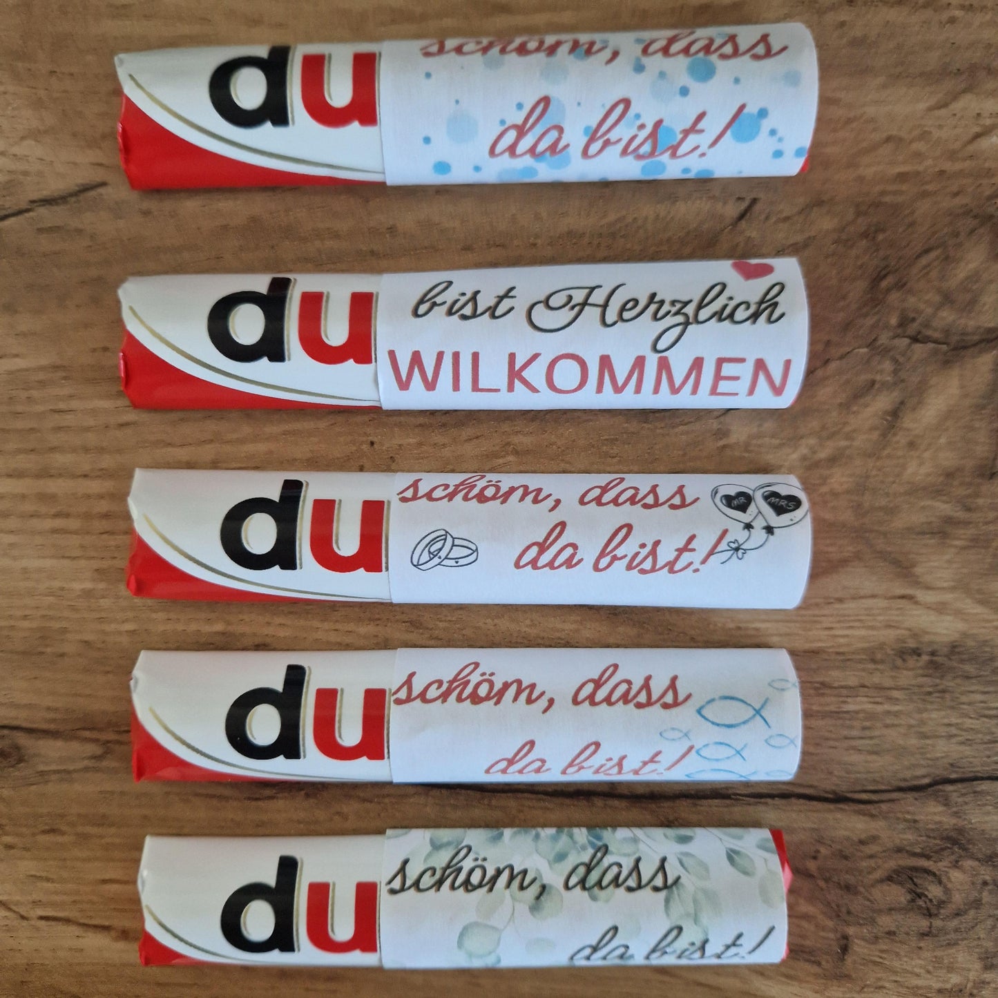 Gastgeschenk Duplo Praline