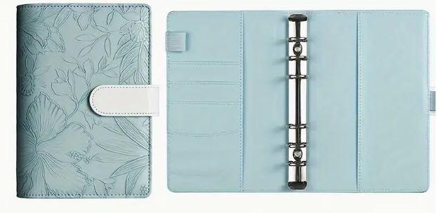 Budgetplaner / Binder A6 Blumenmuster