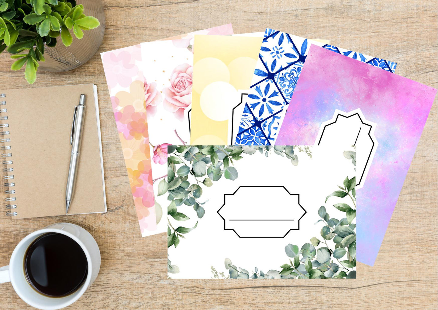 XXL Budget Starter Set – Komplettset zum Sparen & Planen (A6)