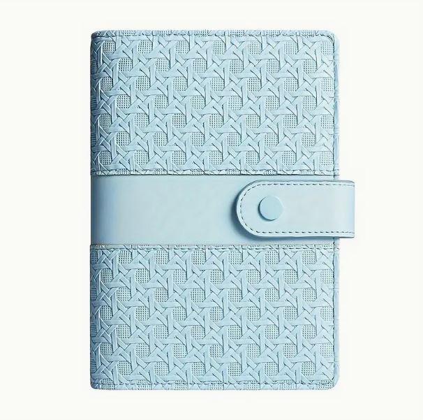 Budgetplaner / Binder A6 Wabenmuster (geflochten)