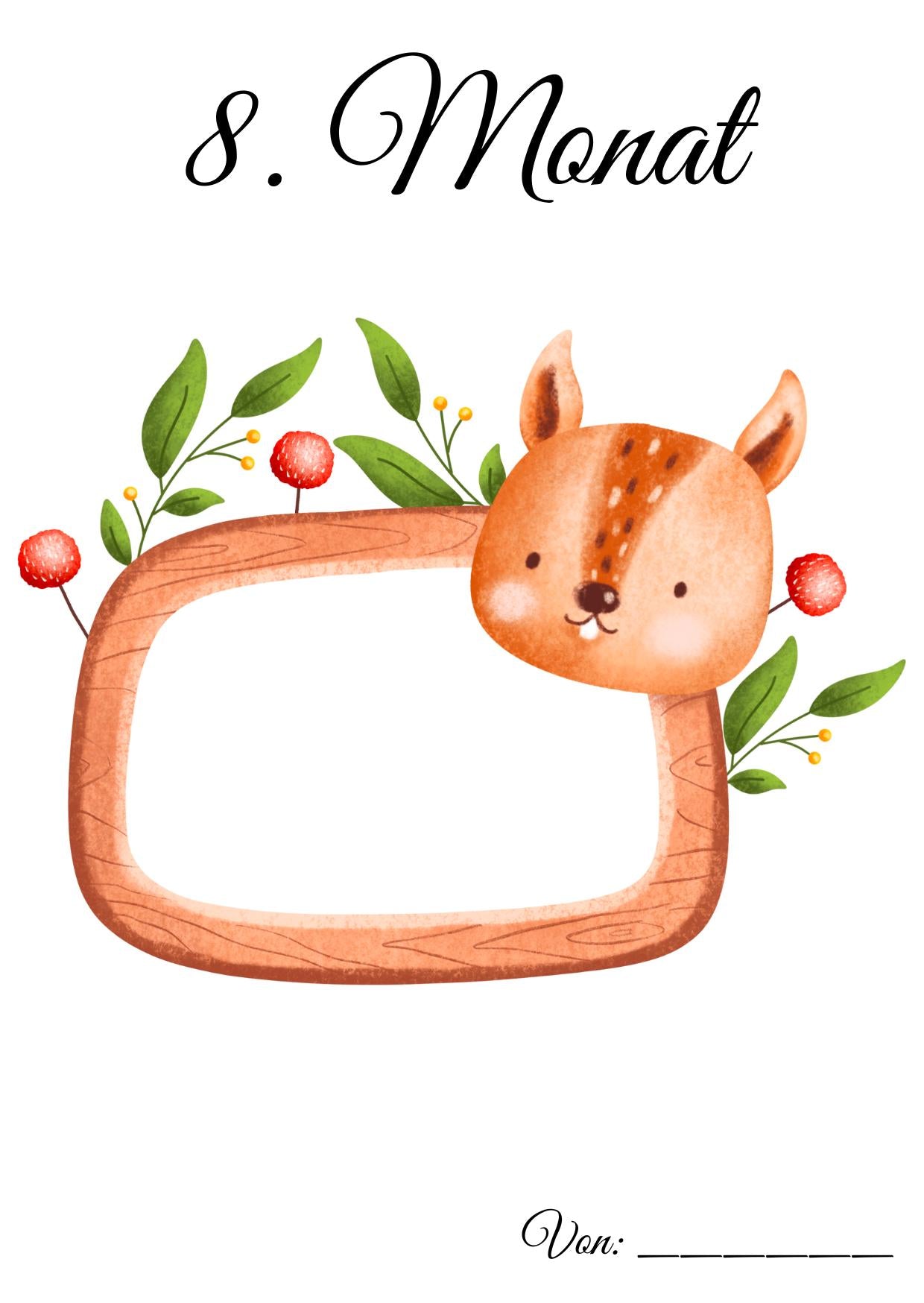 Mit uns durchs erste Babyjahr Waldtieredition