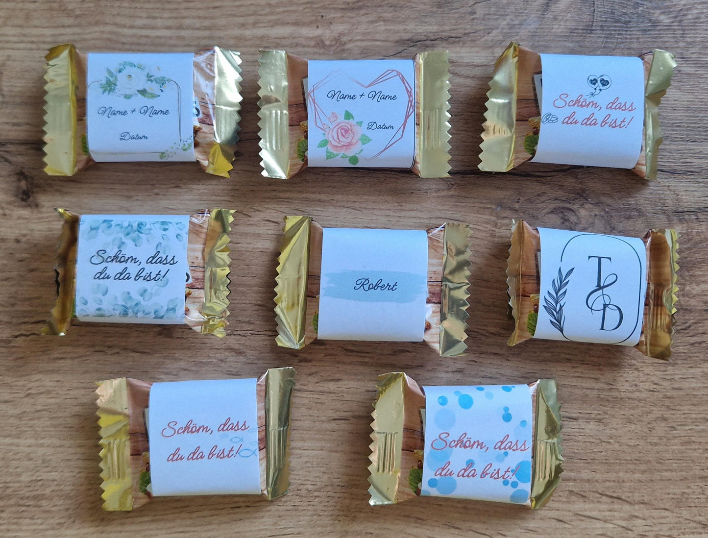 Gastgeschenk Hanuta Mini Tafel