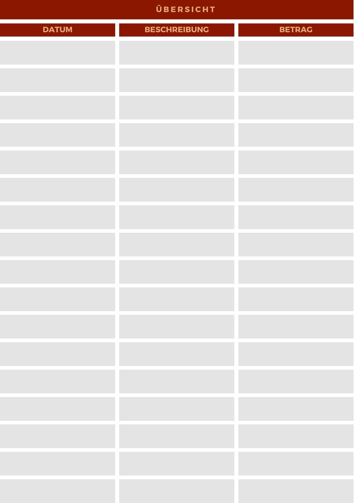 Sternzeichen Sparchallenge A6