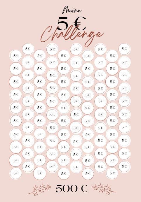 5 Euro Sparchallenge