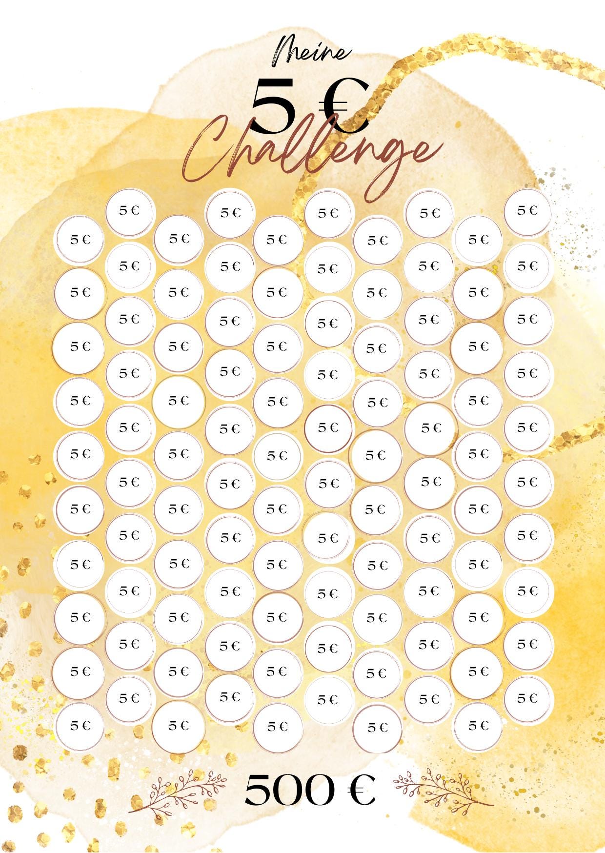 5 Euro Sparchallenge